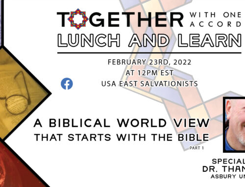 Lunch & Learn | A Biblical Worldview that Starts with the Bible with Dr. Thane Ury | Part 1