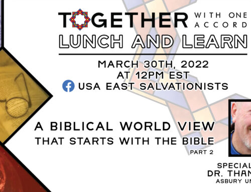 Lunch & Learn | A Biblical Worldview that Starts with the Bible with Dr. Thane Ury | Part 2