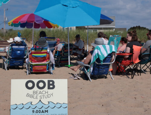 Diving into the Book of James at OOB Beach Bible Study