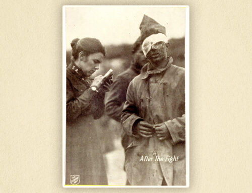 Donut Girl and Doughboy, 1917