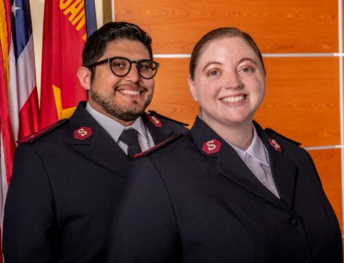 Lieutenants Elias and Jennifer Pizzirusso Coppeto | Kroc Corps and Community Center, Camden, N.J.