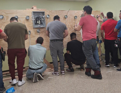 Kearny Corps Hosts Electrical Workshop